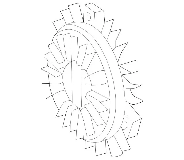 Оригинальный сменный привод вентилятора Mercedes-Benz 111-200-04-22 - Изображение 1 из 1