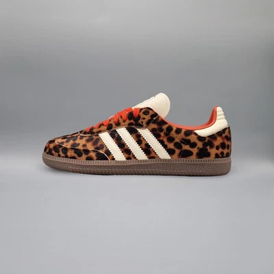 Original adidas Samba OG Preloved Red Leopard JI2734 NEU