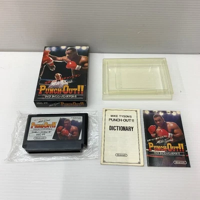 Mike Tyson's Punch Out!! Nintendo Famicom Japan Import F/S FedEx DHL Tested - Image 1 of 4