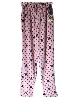 Disney/Macy's унисекс Минни-Маус в горошек плюшевые брюки/размер S/новый с Ярлыками - Изображение 1 из 4