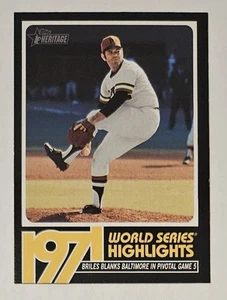NELSON BRILES 2020 Topps Heritage High - World Series Highlights #WSH-4 Pirates - Picture 1 of 3
