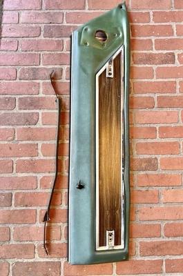 1971  1972 Cadillac Eldorado Convertible GREEN Driver's Door Upper Panel - Image 1 of 4