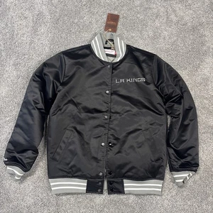 Chaqueta Bomber LA Kings Mitchell & Ness Talla Pequeña Nueva con Etiquetas - Imagen 1 de 8