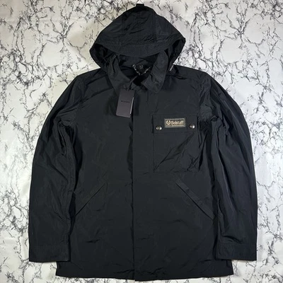 Chaqueta de fin de semana negra BELSTAFF para hombre TALLA UK38 IT48 MEDIANA NUEVA CON ETIQUETAS auténtica Foto 1 de 4