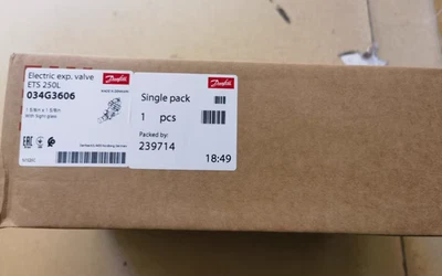 New In Box Danfoss ETS250L 034G3606 Electronic expansion valve - Image 1 of 4