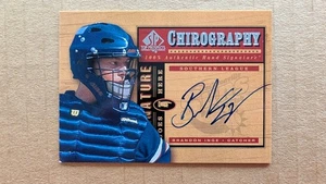 2000 SP Top Prospects Chirography BRANDON INGE AUTO AUTOGRAPH Card TIGERS bb - Picture 1 of 2