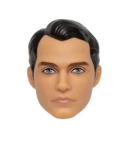 2016 Superman V Batman Henry Cavill Mattel Black Label HEAD Only RD & LK PL - Picture 1 of 7