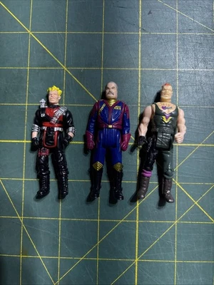 3 Kenner M.A.S.K. de colección Figura de acción Miles Mayhem 1987 sin máscara Foto 1 de 3