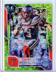 2025 Bowman Chrome U Coy Eakin Lime Green Mini Diamond Refractor /275 - Picture 1 of 2