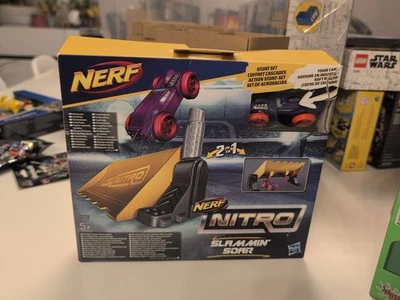 Nerf Nitro Coffret Cascades Slammin Soar Stunt Set Hasbro Neuf - Photo 1/3