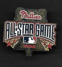 1996 All Star Game  PHILADELPHIA PHILLIES  HAT PIN BACK BUTTON  Gold Bell
