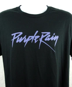 Prince Purple Rain Officially Licensed T Shirt Mens Size Large Black Graphic - Picture 1 of 5
