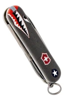 NAVAJA SUIZA VICTORINOX SD Clásica WARHAWK SEGUNDA GUERRA MUNDIAL Curtis P40 Rara/Sprint Run🛩 Foto 1 de 4