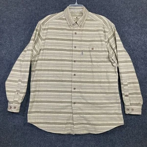 Woolrich Mens Large Long Sleeve Button Down Flannel Shirt - Picture 1 of 10