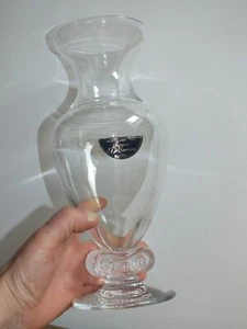 + Grand vase en cristal de Lorraine Royales de Champagne, 27.5cm + - Imagen 1 de 6