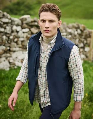 Regatta Flux Mens Softshell Gilet | Showerproof | Stretch | 4 Colours | XS-3XL - Image 1 of 4