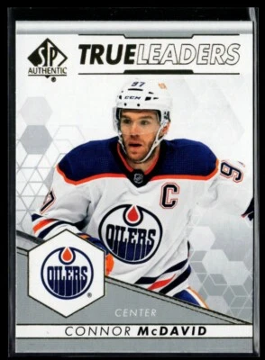 2022-23 SP Authentic True Leaders #TL-9 Connor McDavid - Image 1 of 2