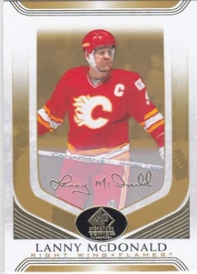 2020/21 SP SIGNATURE EDITION..LANNY McDONALD..GOLD SCRIPT..CARD # 20..FLAMESS - Picture 1 of 2
