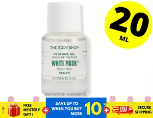 The Body Shop White Musk Perfume Oil 20ml / 0.67oz - Picture 1 of 6