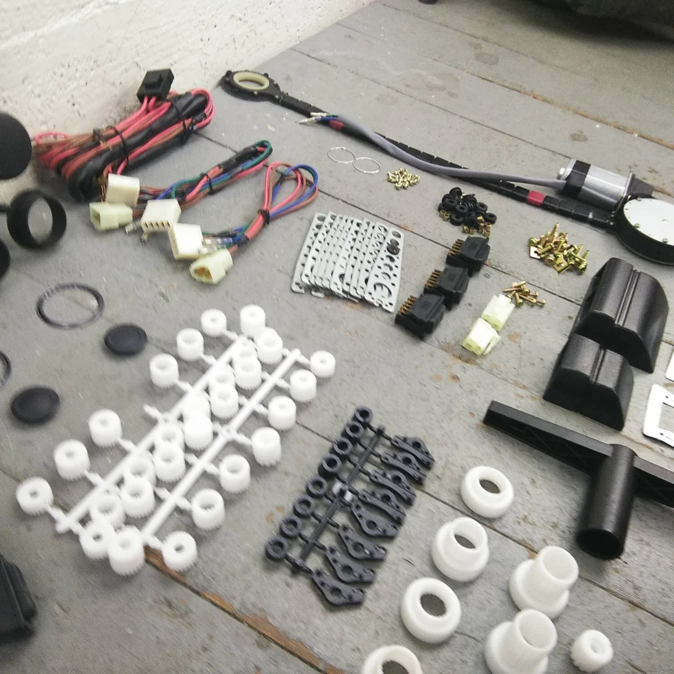 1953-1954 Chevrolet Bel Air 210 150 kit de conversão de energia janela de energia  - Imagem 1 de 4