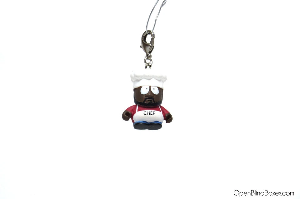 Kidrobot South Park Series 1 ZIPPER Pull Mr. Hankey Vinyl Figure Keychain 1/20 2