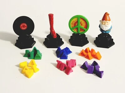 Trivial Pursuit Pop Culture 2 Game Replacement Pieces Token Holders,TP #8 - Image 1 of 4