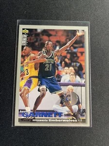 1995-96 Collector's Choice Players Club Kevin Garnett RC Minnesota Timberwolves - Bild 1 von 2