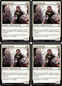 MTG - 4x SERENE STEWARD - Battle for Zendikar (U) - Picture 1 of 1