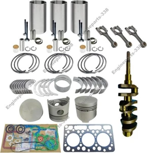 Overhaul Rebuild Kit & Crankshaft for Kubota Engine D750 D750B D750-B - Bild 1 von 9