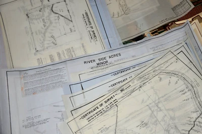 Lote 7 mapas de encuesta Beaverhead County Montana Big Hole Wise River Alder Creek COS Foto 1 de 4