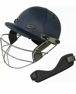 SPORTSYUVA CRICKET HELMET WITH NECK GUARD BLACK SIZE LARGE NWOT :B19--6 - Picture 1 of 1