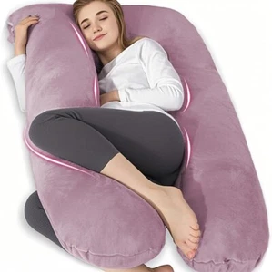 Chilling Home Schwangerschaftskissen zum Schlafen, U-Form Umstandskissen Kuschel P - Bild 1 von 7