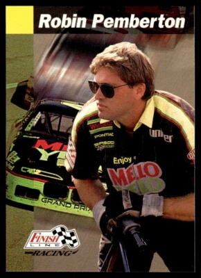 Robin Pemberton 1993 Pro Set Finish Line Racing # 57 Base - Image 1 of 2