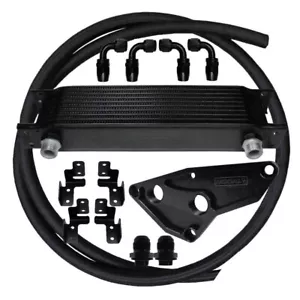 KIT RADIATORE OLIO MOTORE TUBO INTRECCIATO BMW N54 E90 E91 E92 E93 335I ALPINA B3 - Foto 1 di 6