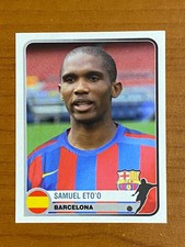 #75 Samuel ETO'O Barcelona Panini Champions of Europe 1955 2005