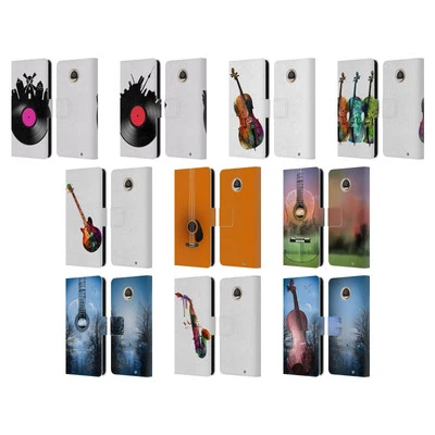 OFFICIAL MARK ASHKENAZI MUSIC LEATHER BOOK CASE FOR MOTOROLA PHONES - Image 1 of 4