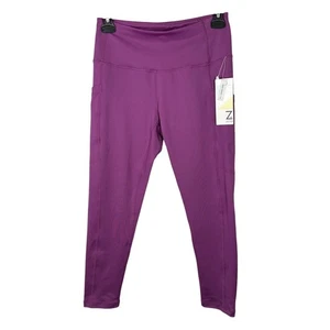 Z By Zella Purple High Rise Athletic Leggings Women's Small - Picture 1 of 8