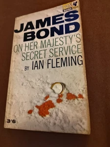 James Bond On Her Majesty’s Secret Service Pan Paperback Ian Fleming 1965 - Picture 1 of 2