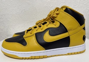 Nike Wu-Tang x Dunk High 2024 Giallo Retro Premium HJ4320-001 Uomo Taglia 13 - Foto 1 di 6