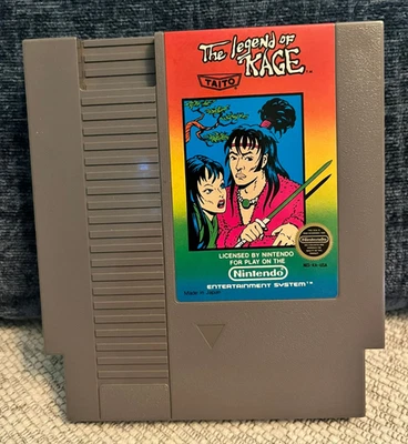 The Legend of Kage (Nintendo NES, 1987) 5 Screw - Tested and Working! - Image 1 of 4