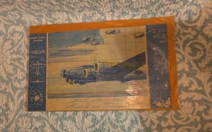 Extremely Rare WWII Know Your Planes Boeing B-17 Flying Fortress Picture Puzzle - Picture 1 of 1