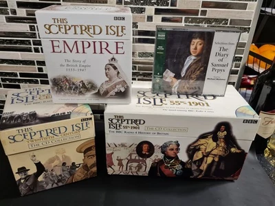 This Sceptred Isle X 2 Boxs + sceptred Empire.+ Samuel Peeps Diary All Audio Cd - Image 1 of 4