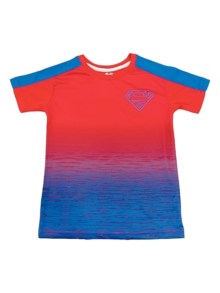 DC Boys Superman Red Fade Camiseta Atlética Camiseta Superhéroe XS (4-5) Foto 1 de 1