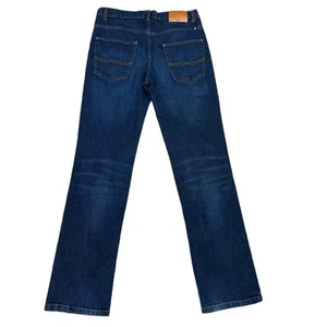 Lucky Brand Classic Straight Jeans Youth Boys Size 20 Dark Wash Adjustable Waist - Picture 1 of 7