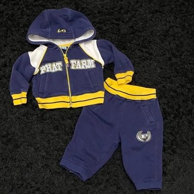 Y2K Phat Farm Conjunto Bebé 3/6 Meses Foto 1 de 3