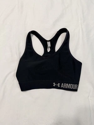 Women's Under Armour black sports bra - Size S - Image 1 of 4