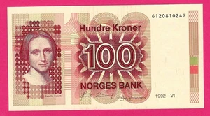 NORWAY 100 Kroner 1992 p43d UNC (TK 18 625) - Picture 1 of 2
