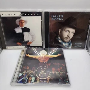 3 CD Bundle Garth Brooks Double Live Beyond The Season The Chase - Picture 1 of 8