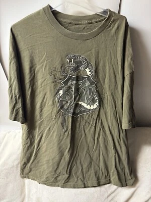 Camiseta De Colección WWE Randy Orton Viper RKO Strike First Verde Adulto Talla 3XL Foto 1 de 4