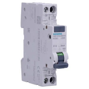 Interruptor de protección combinado Siemens 5SV13166K16 FI/LS 1P+N 6kA tipo A 30mA B16 - Imagen 1 de 4